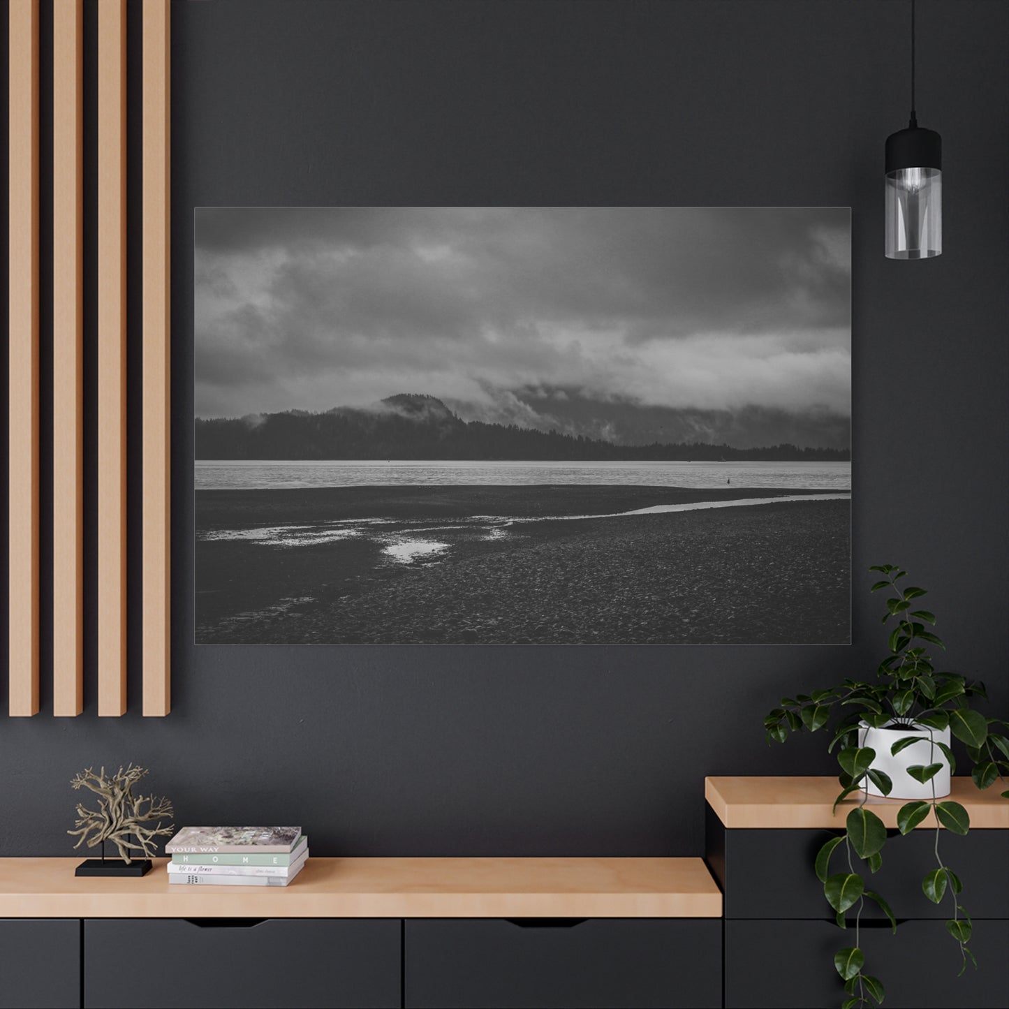 Canvas Print - Foggy Lake Photography