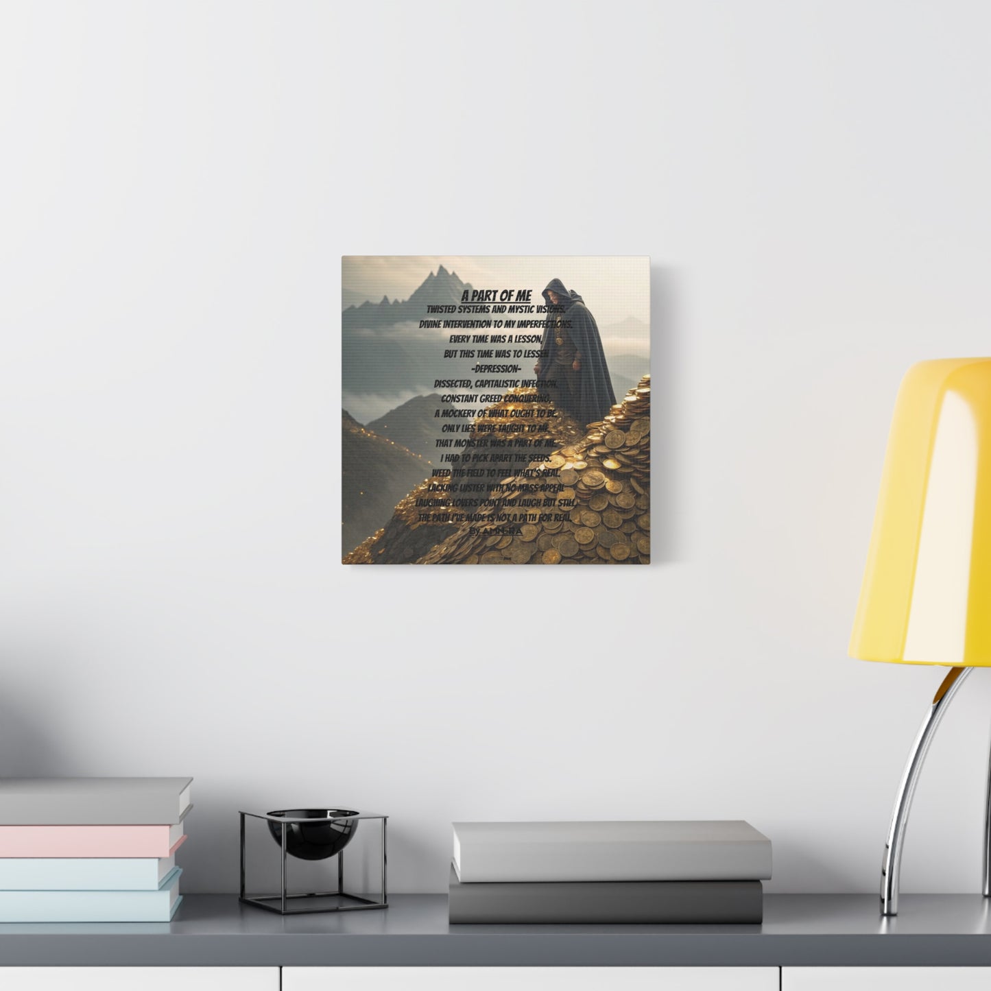 Canvas Print - A Part Of Me - By AMN-RA