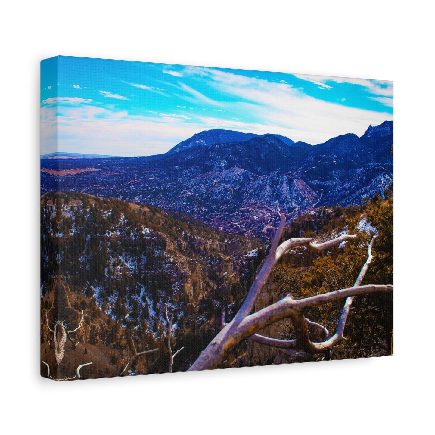 Canvas Print - Out On A Limb Mountain Photography