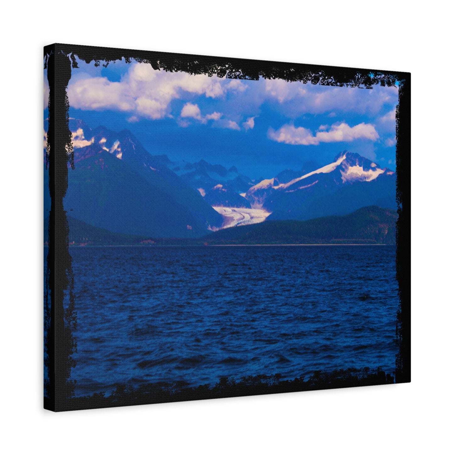 Canvas Print Distant Glacier Photography
