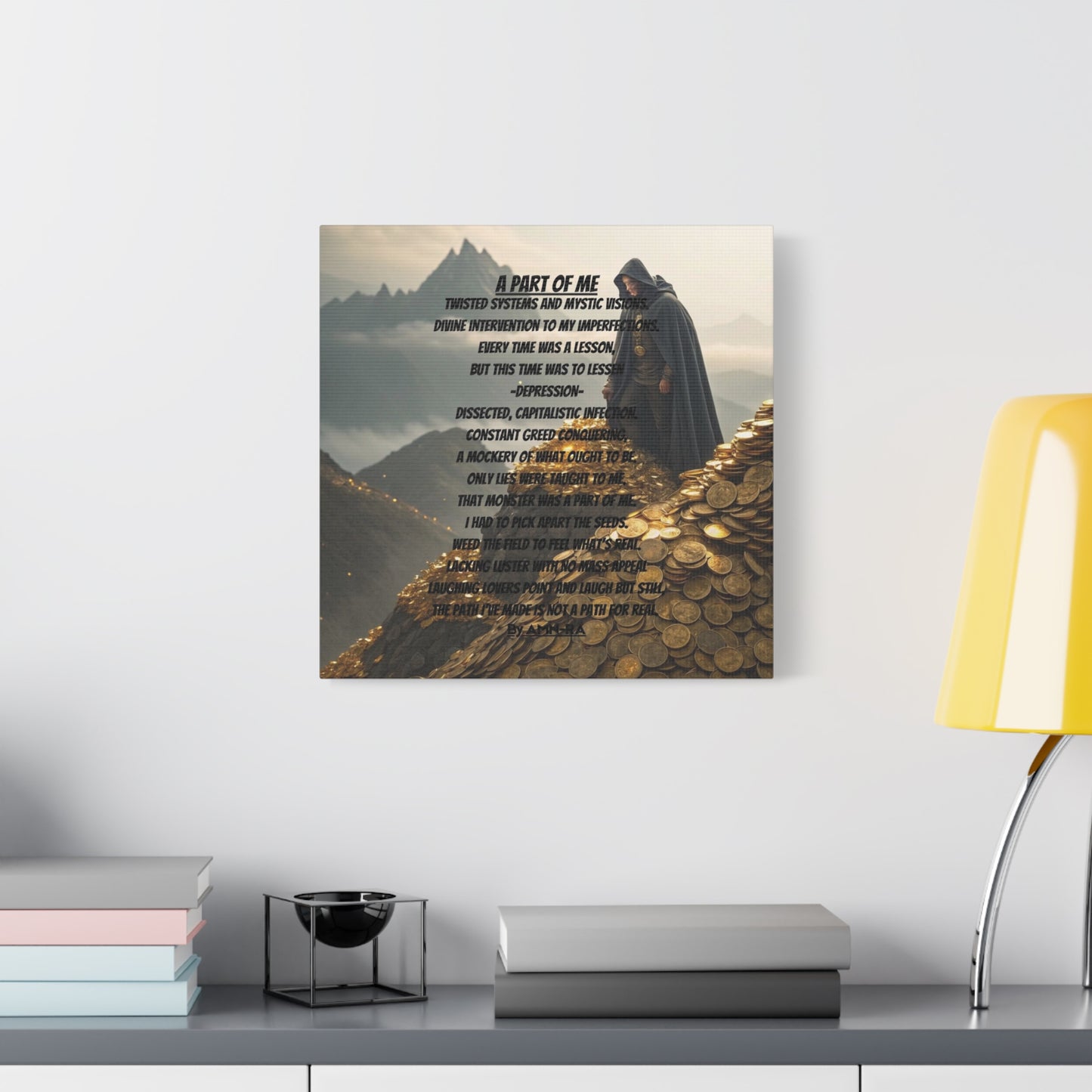 Canvas Print - A Part Of Me - By AMN-RA