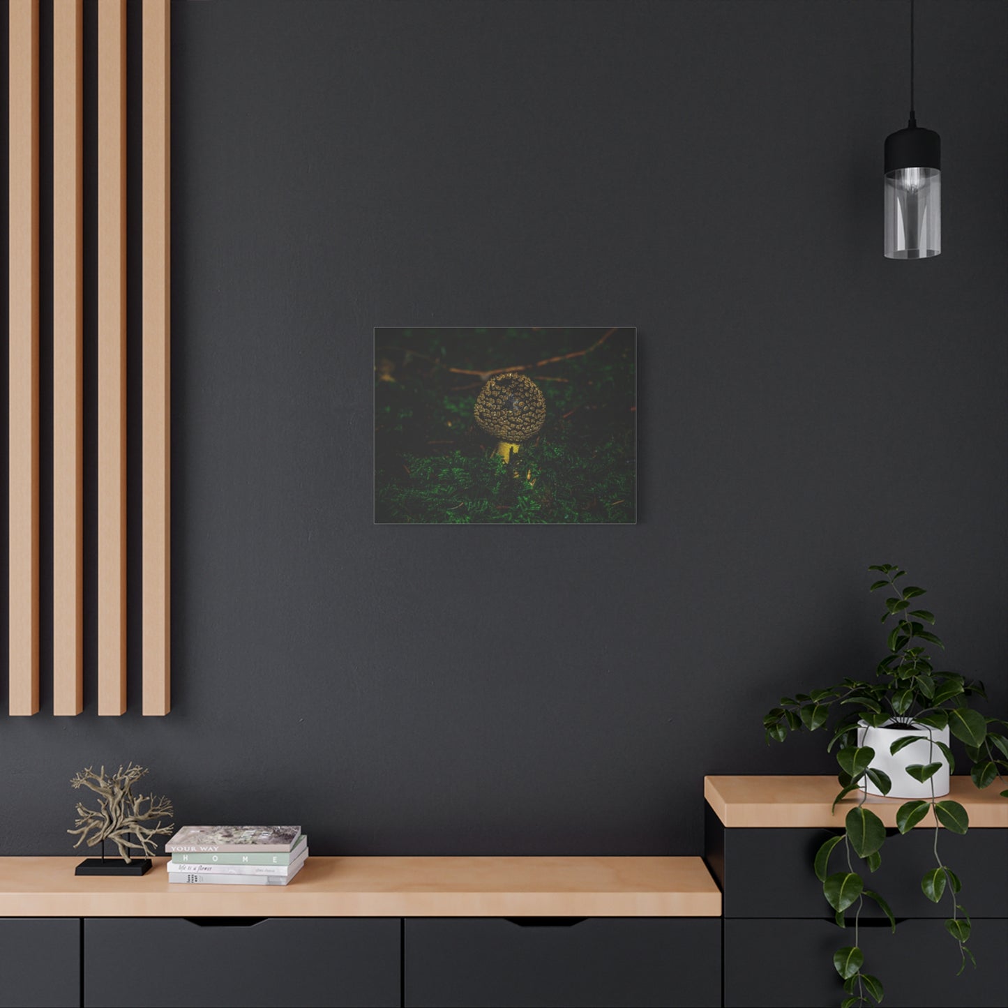 Canvas Print - Micro Mushroom Design