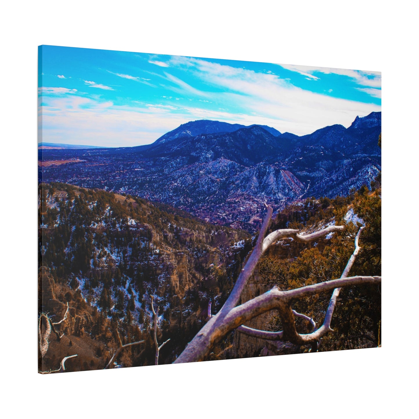 Canvas Print - Out On A Limb Mountain Photography
