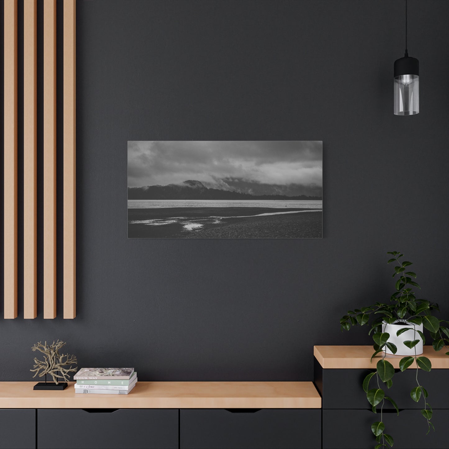 Canvas Print - Foggy Lake Photography