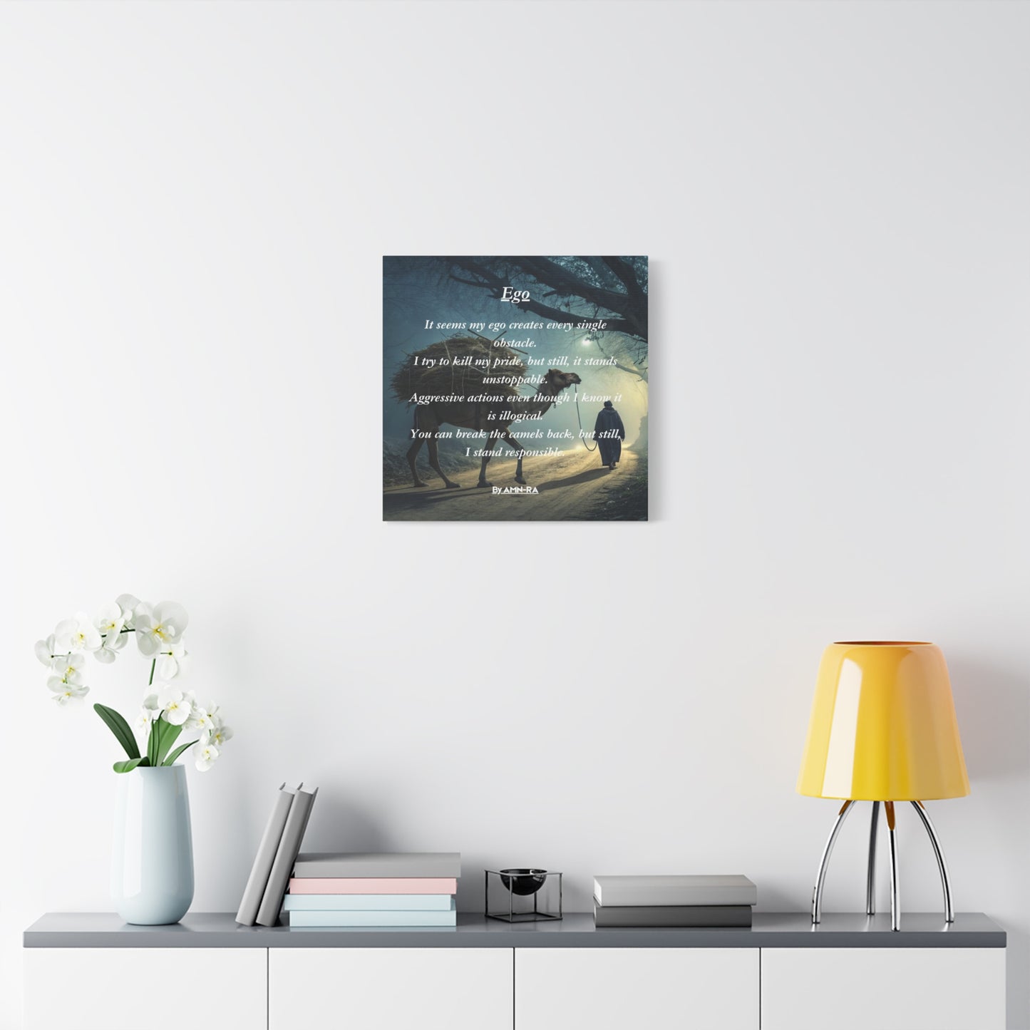 Canvas Print - Ego By AMN-RA