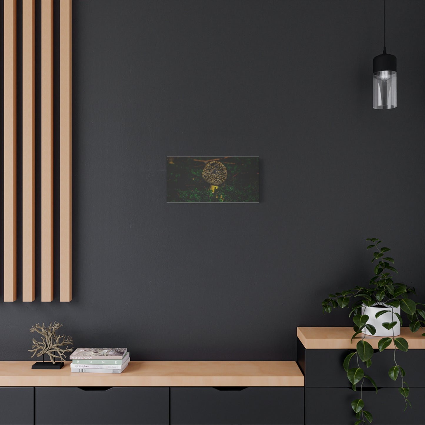 Canvas Print - Micro Mushroom Design