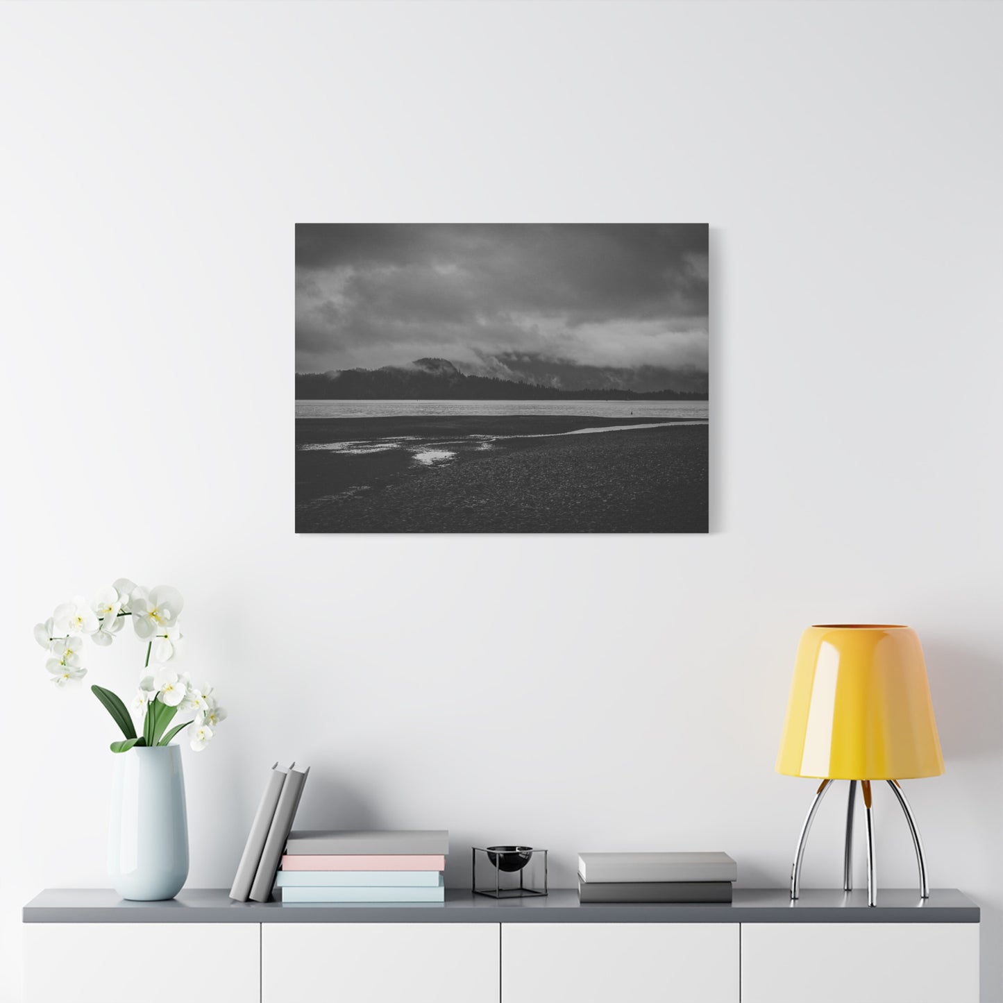 Canvas Print - Foggy Lake Photography
