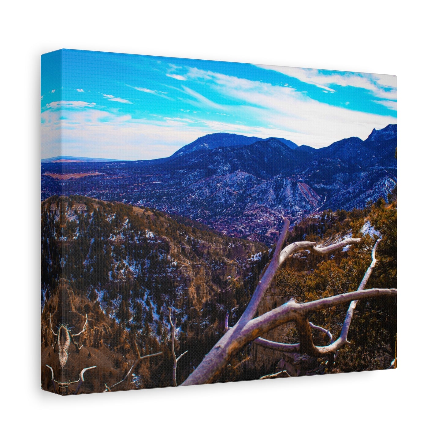 Canvas Print - Out On A Limb Mountain Photography