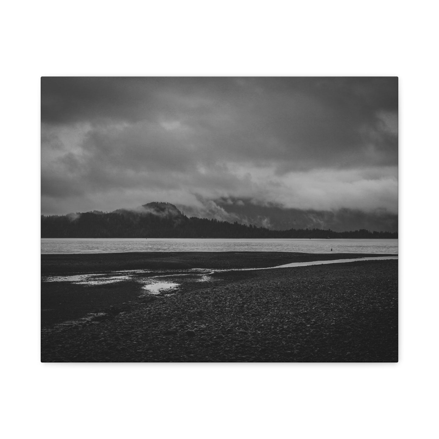 Canvas Print - Foggy Lake Photography