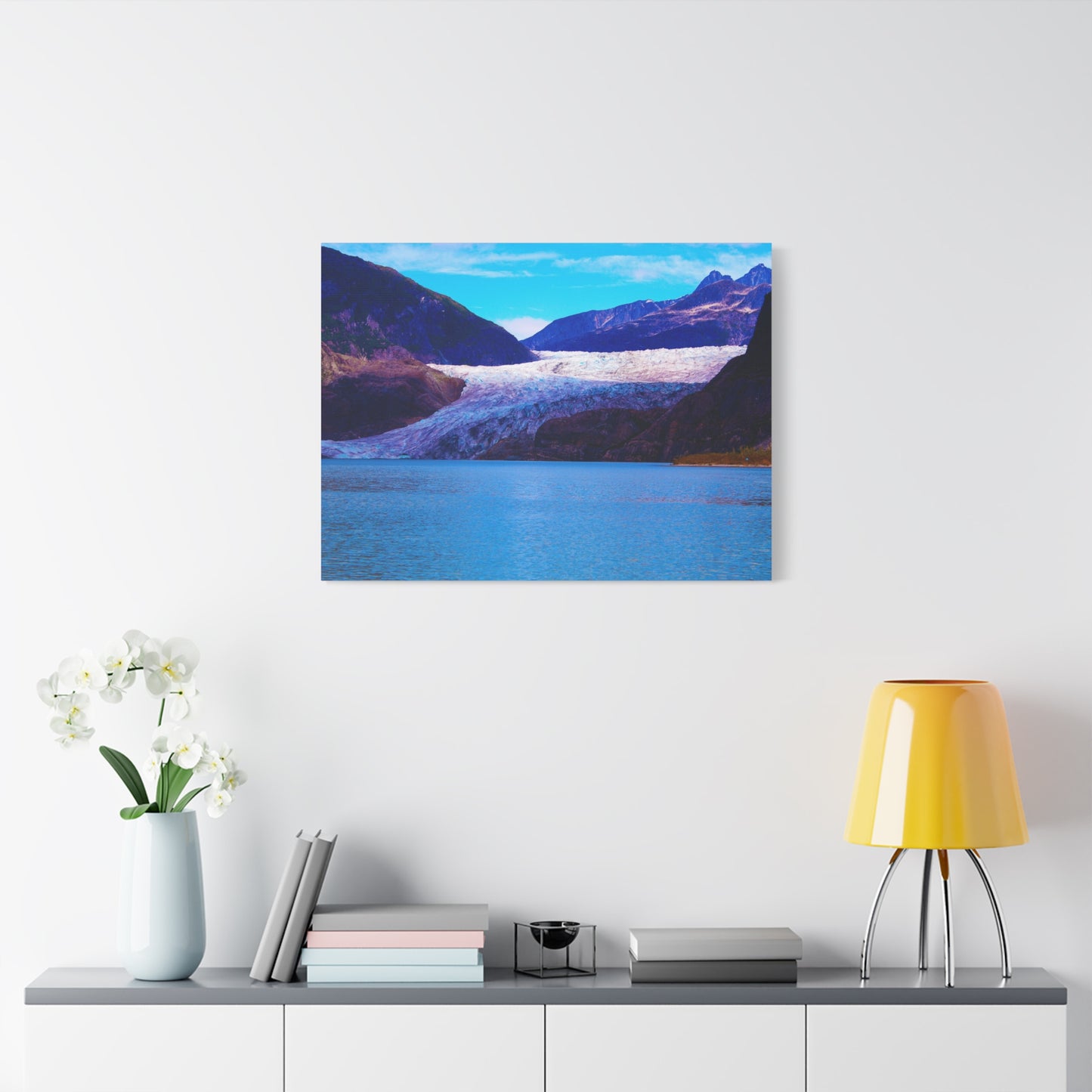 Canvas Print - Gorgeous Glacier Photo