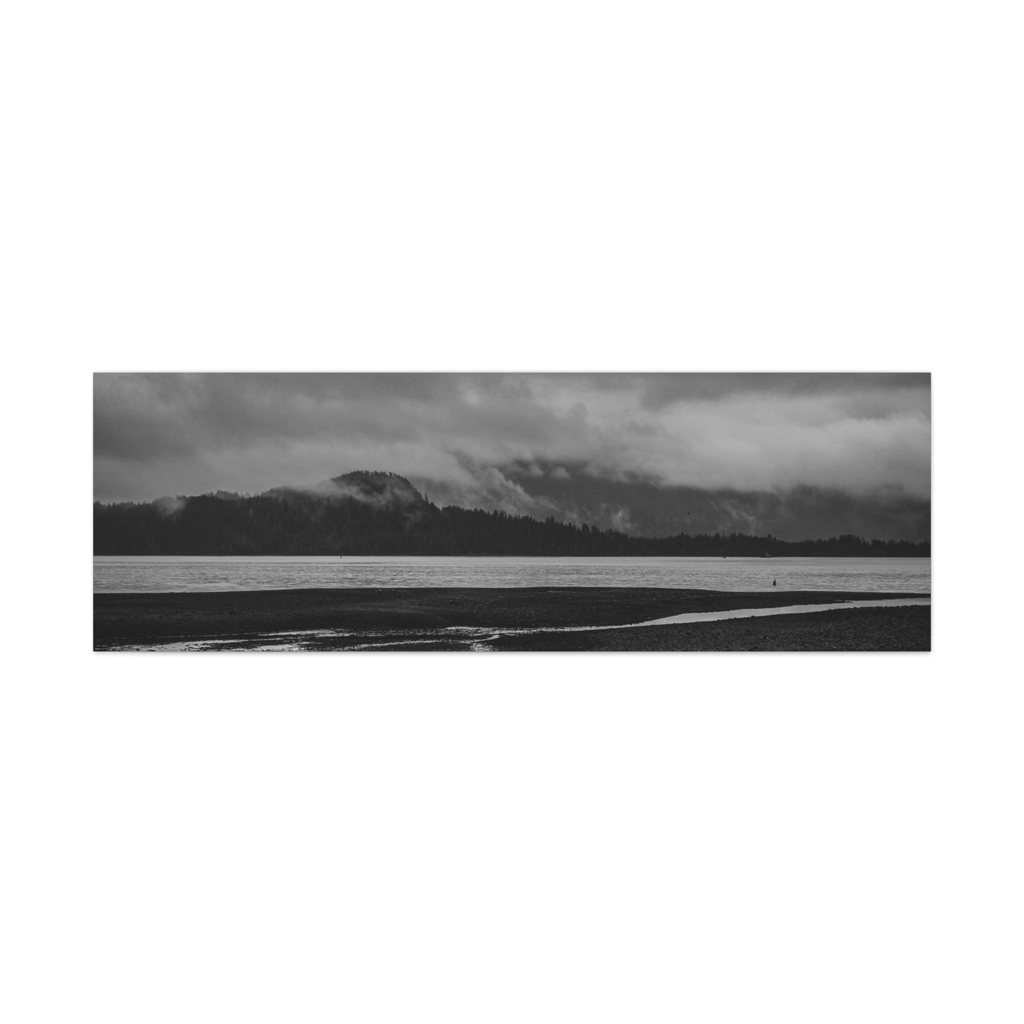 Canvas Print - Foggy Lake Photography