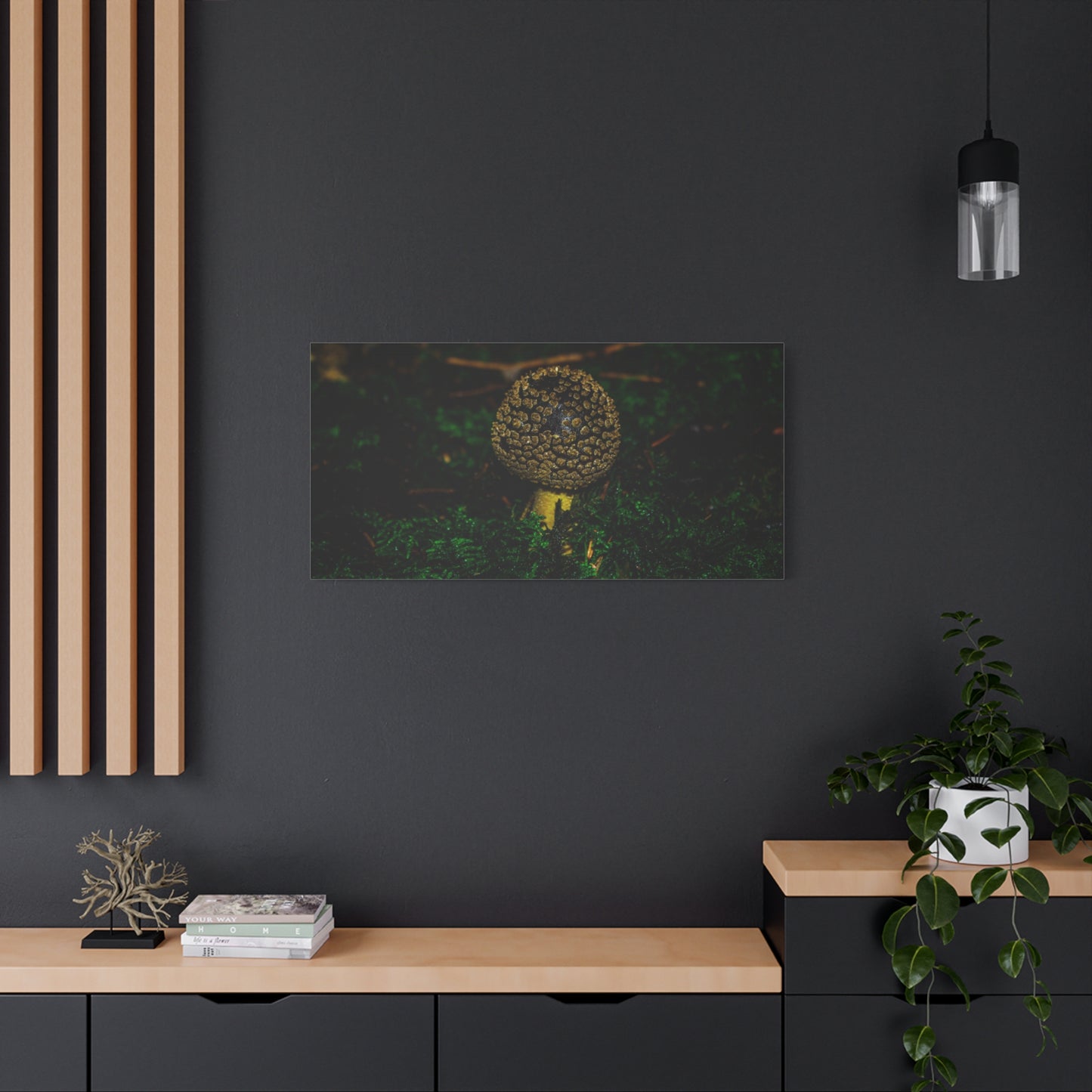 Canvas Print - Micro Mushroom Design