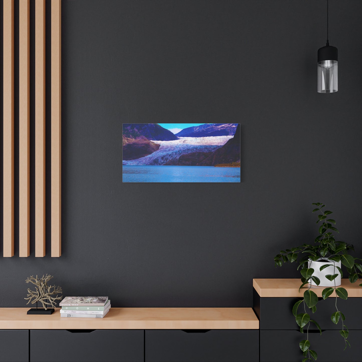 Canvas Print - Gorgeous Glacier Photo