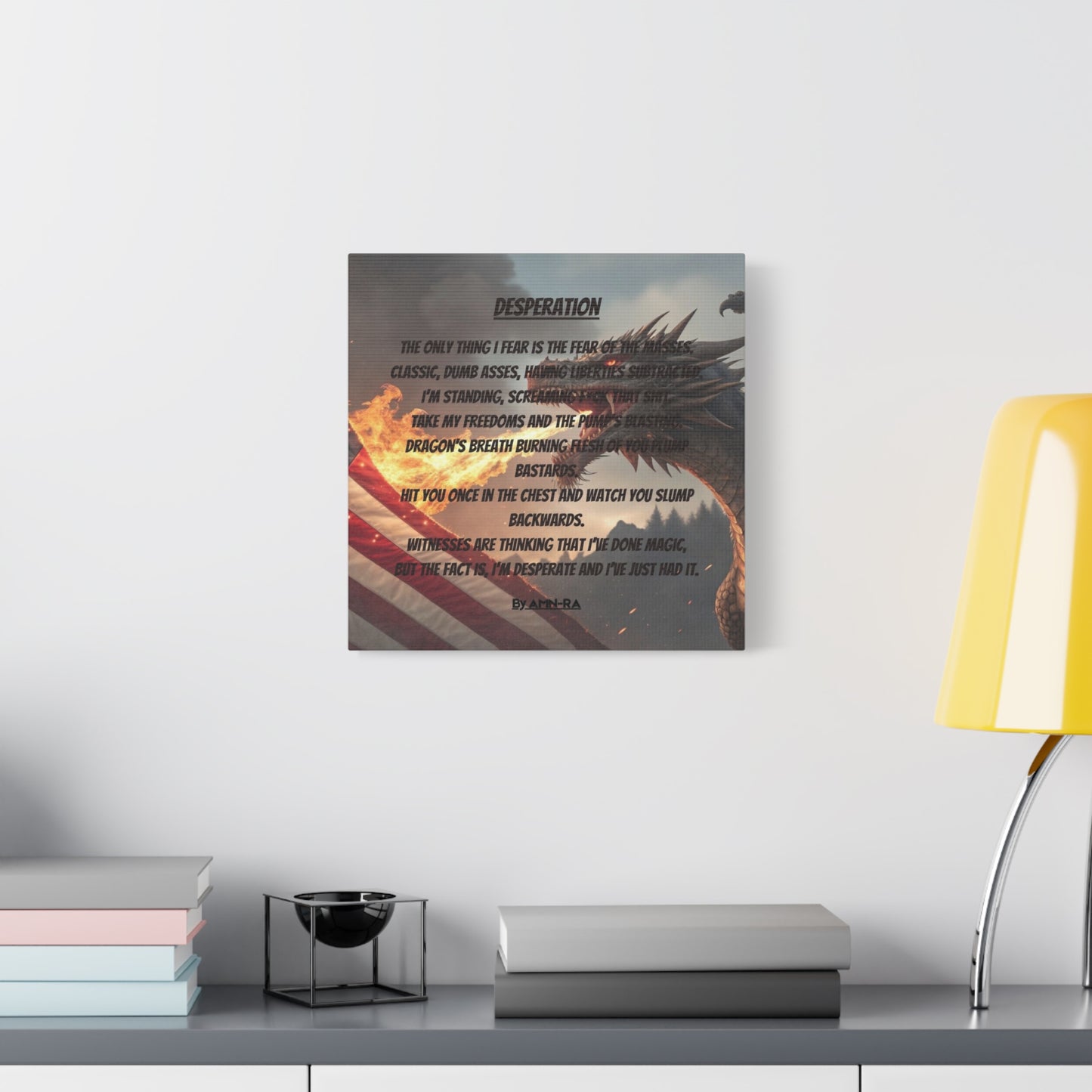 Canvas Print - Desperation By AMN-RA