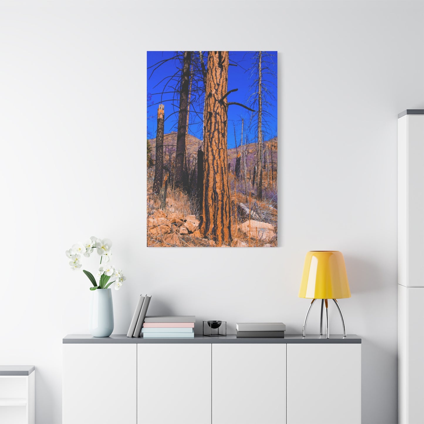 Canvas Print - Thunder Struck Tree Photo