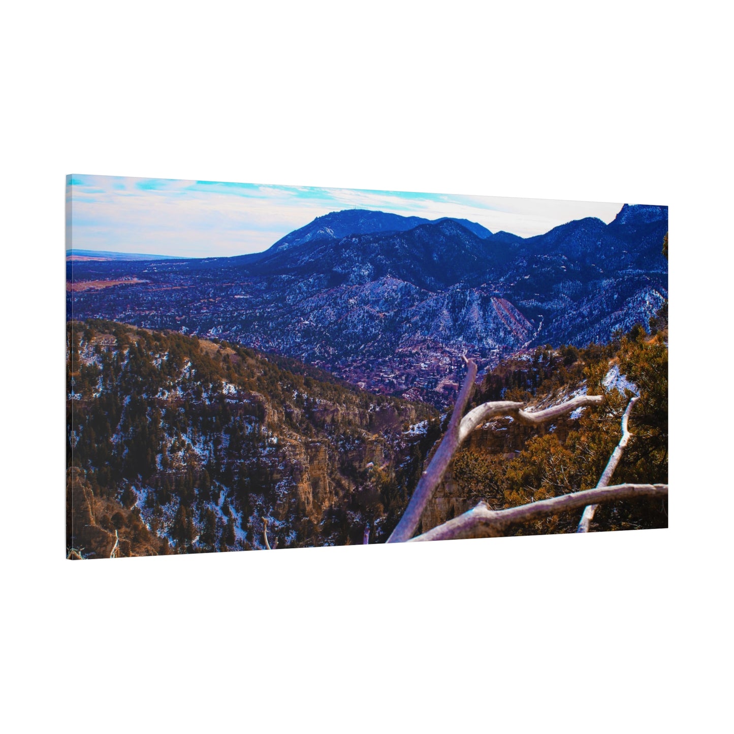 Canvas Print - Out On A Limb Mountain Photography