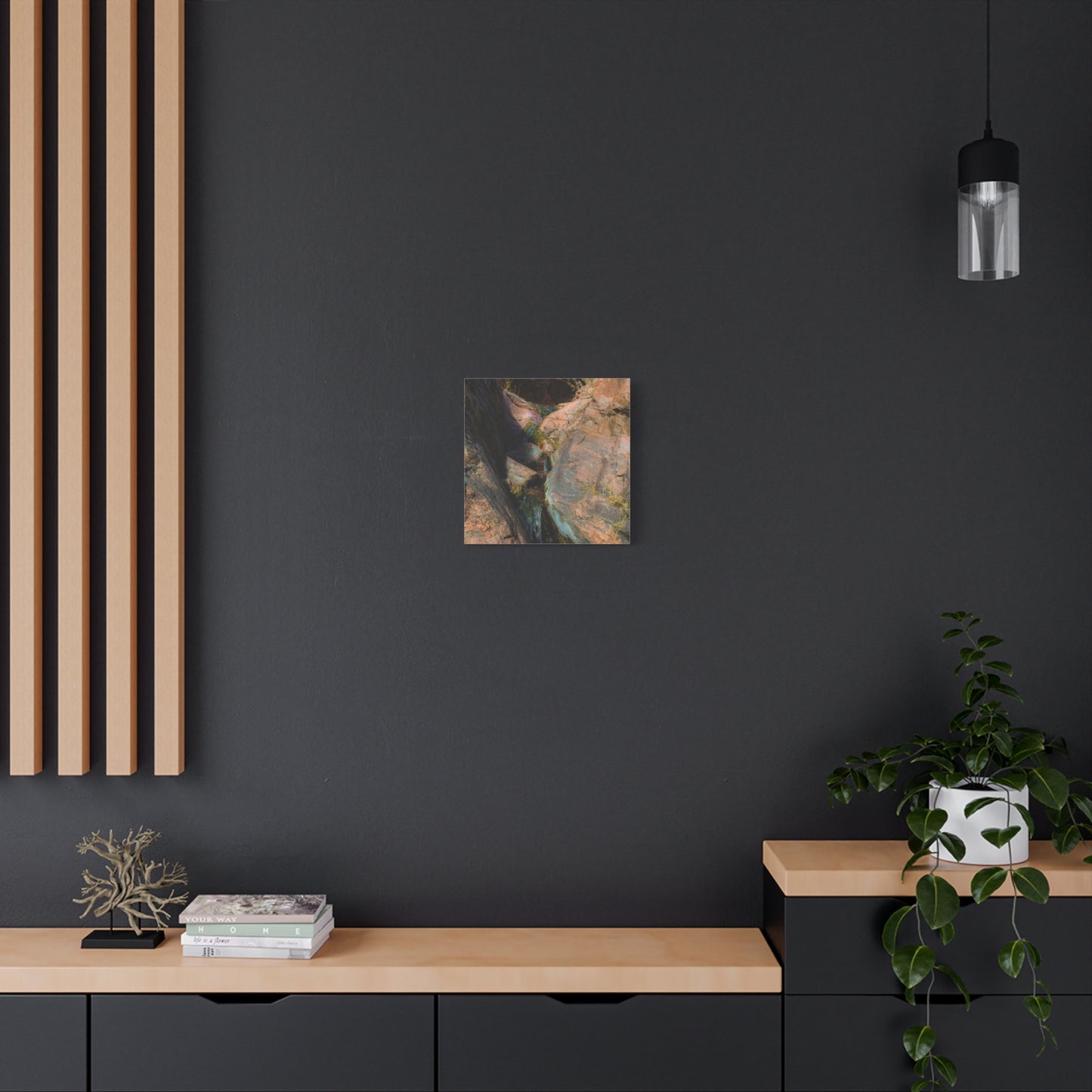 Canvas Print Small Waterfall