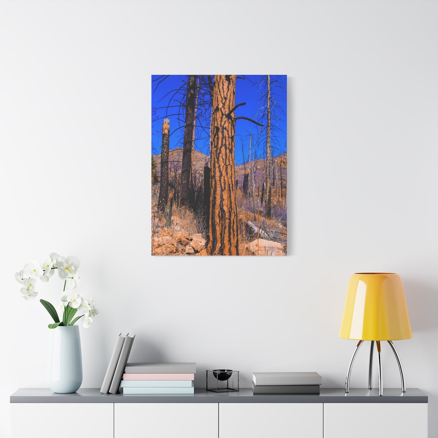Canvas Print - Thunder Struck Tree Photo