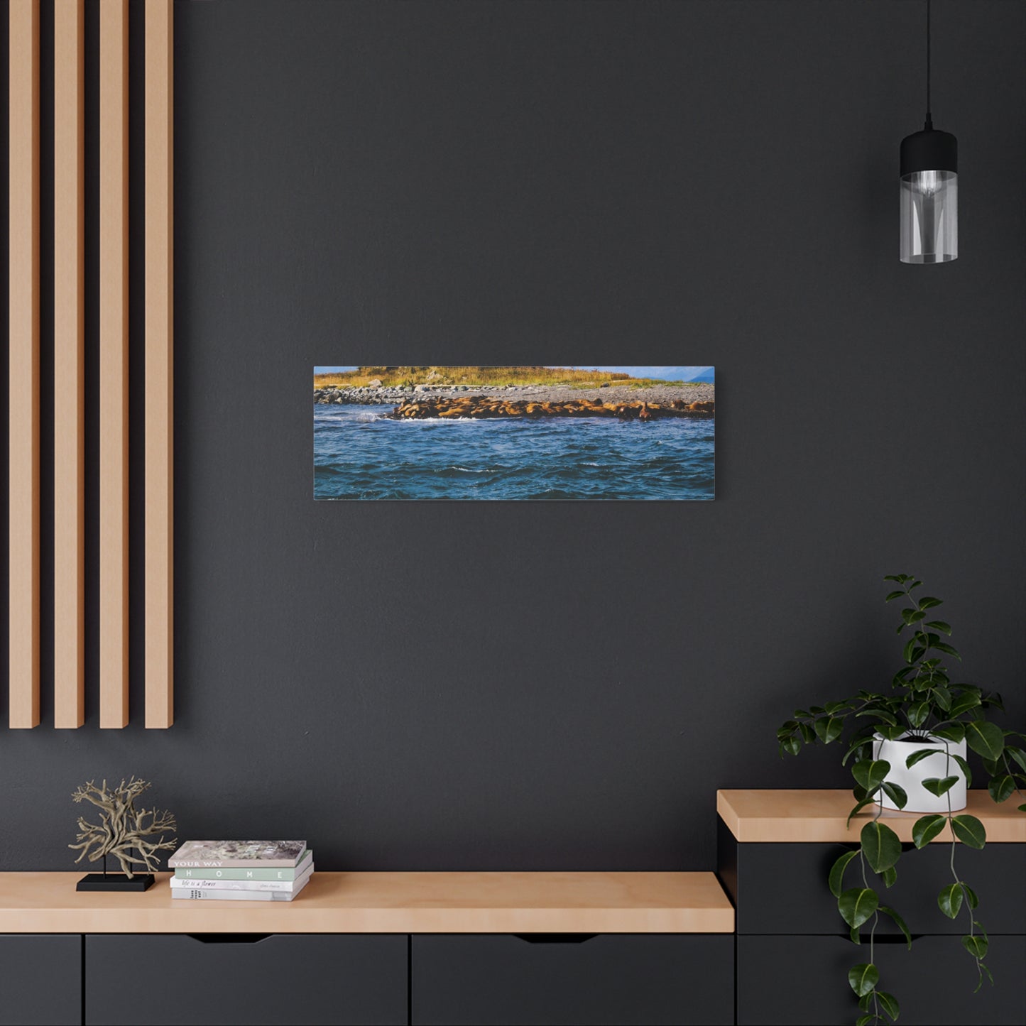 Canvas Print - Photo of Seal Island