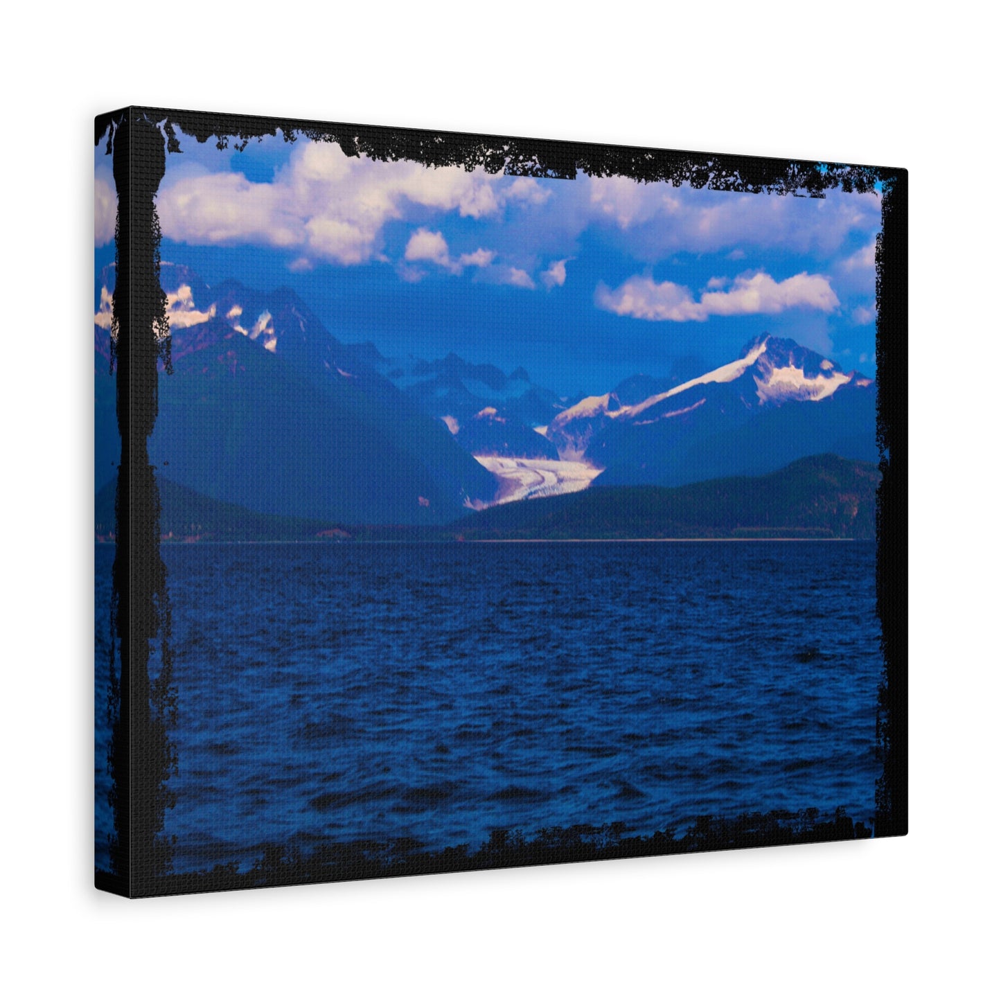 Canvas Print Distant Glacier Photography