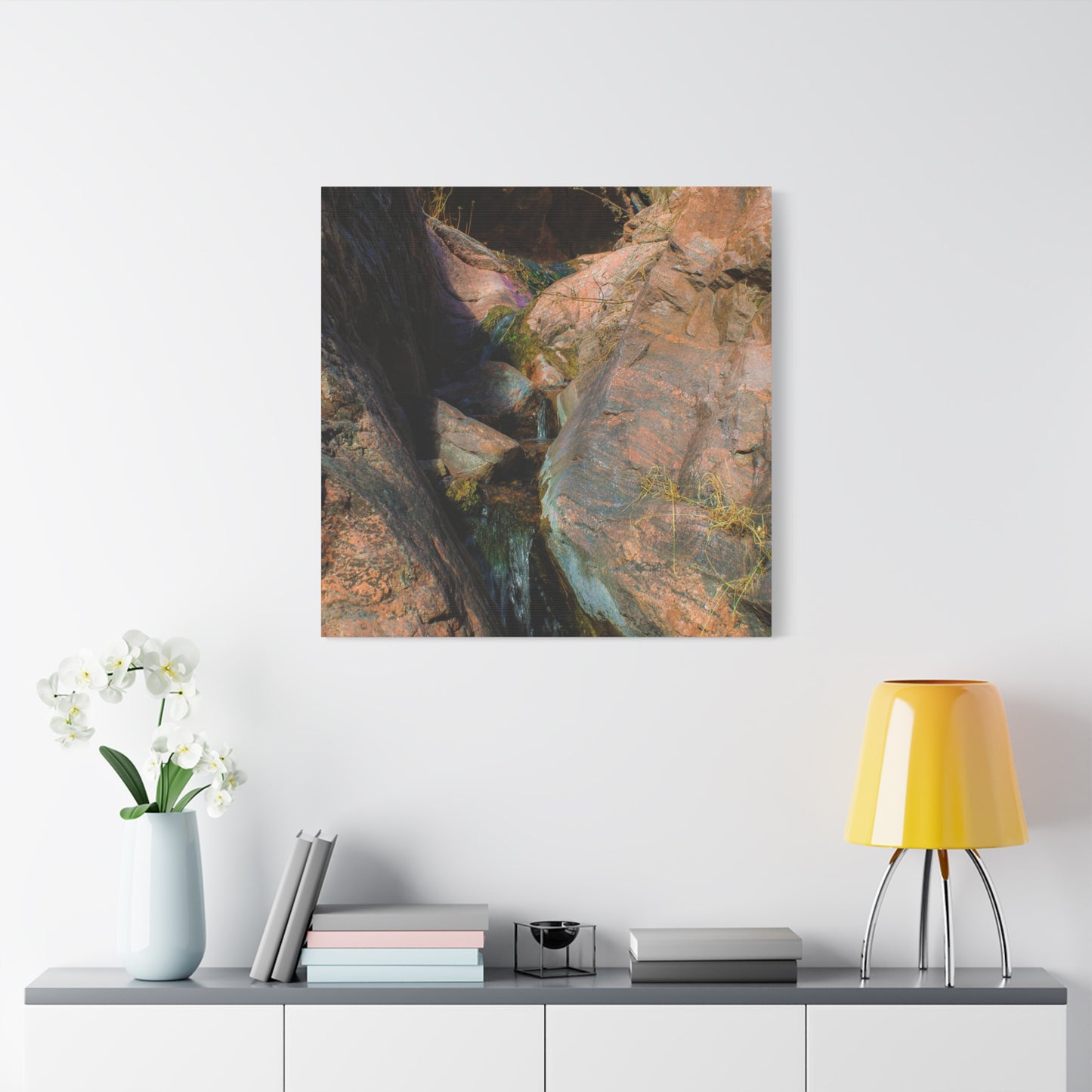 Canvas Print Small Waterfall