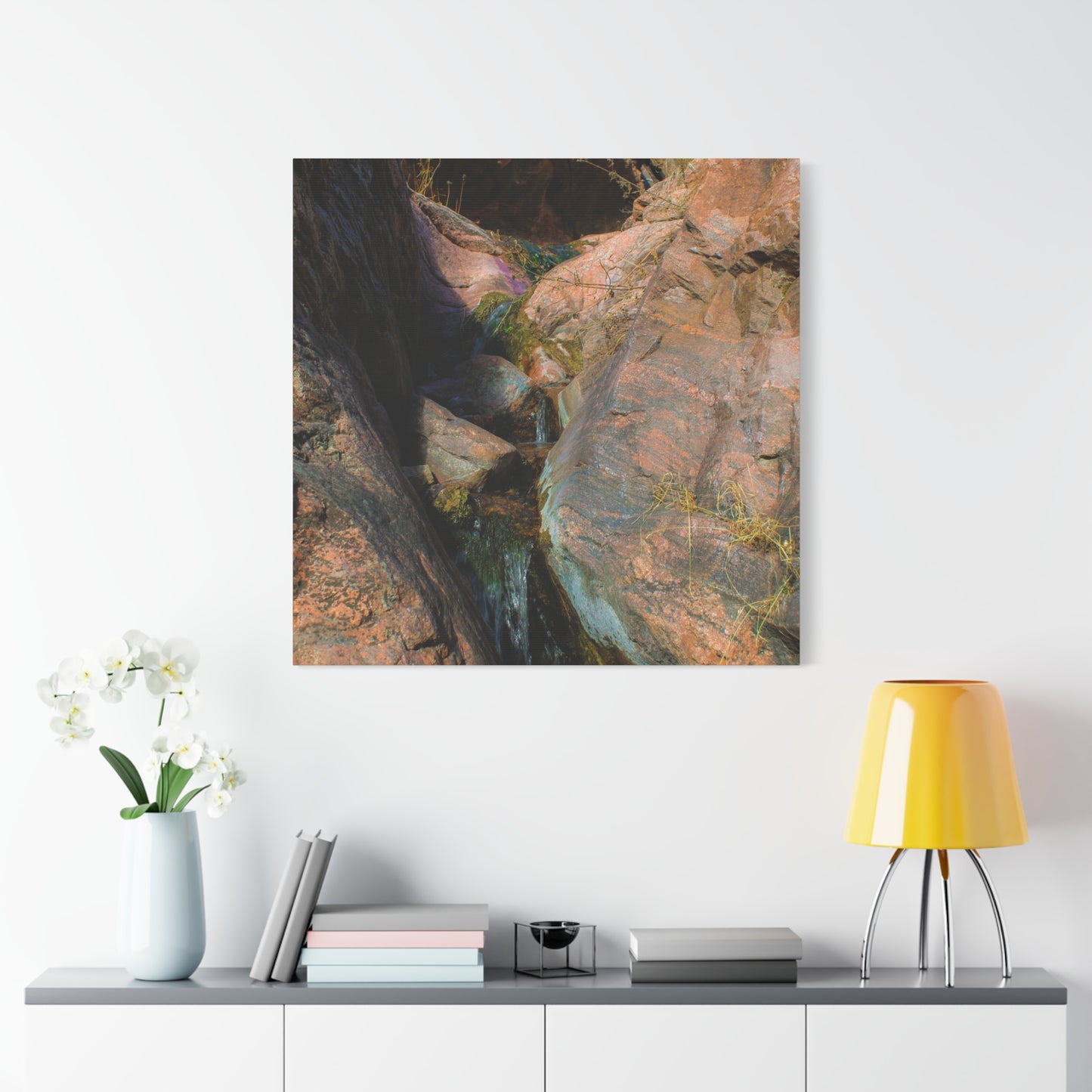 Canvas Print Small Waterfall