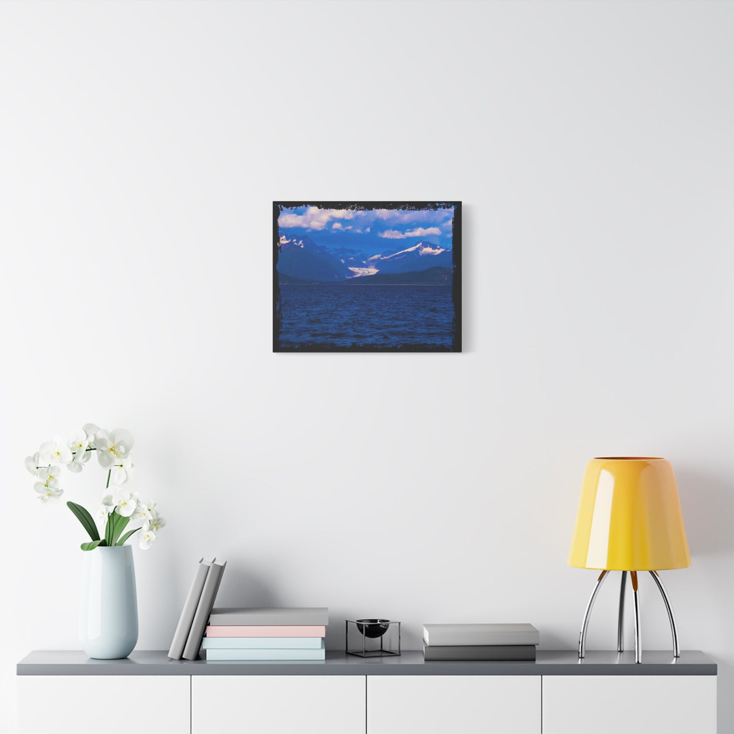 Canvas Print Distant Glacier Photography