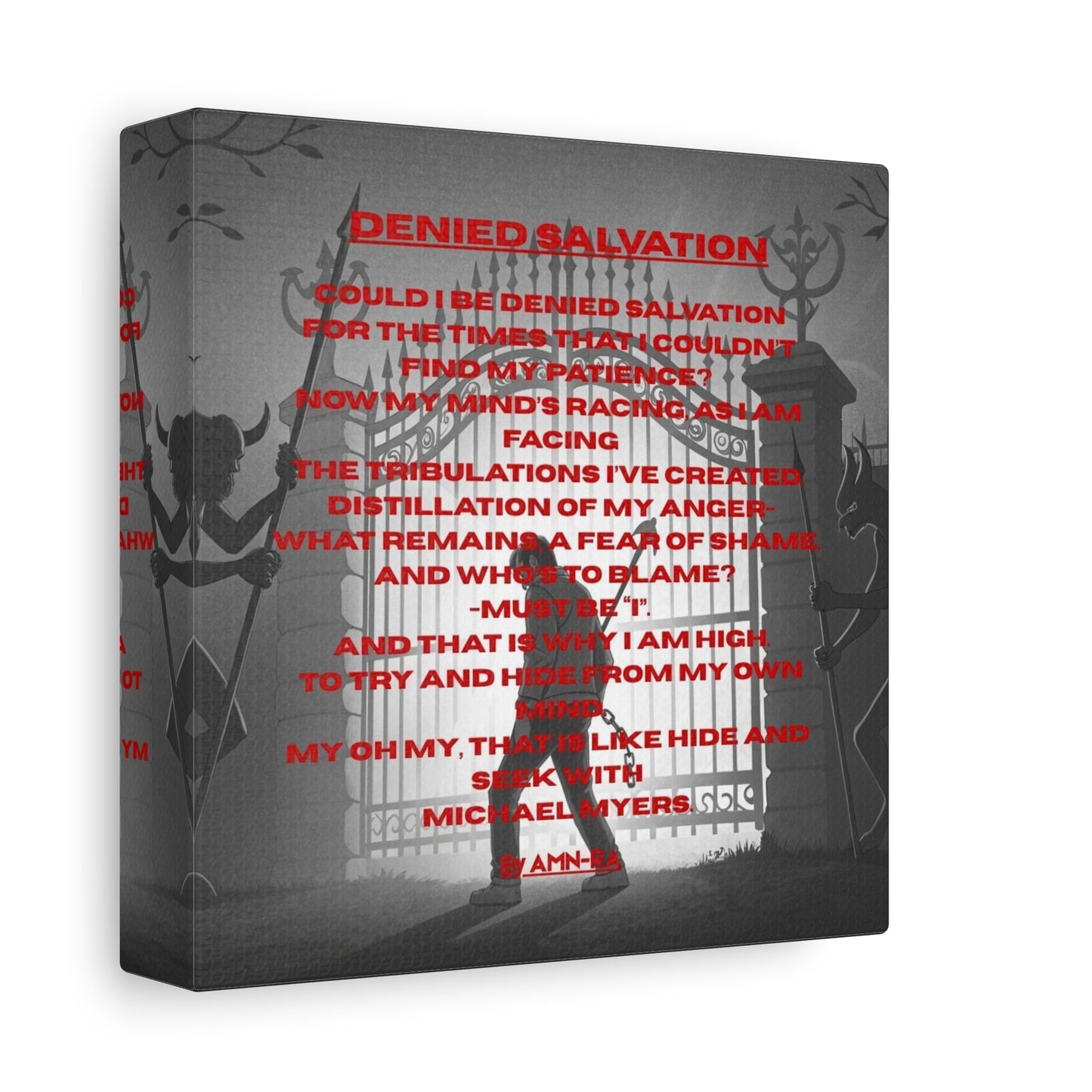 Canvas Print - Denied Salvation - By AMN-RA