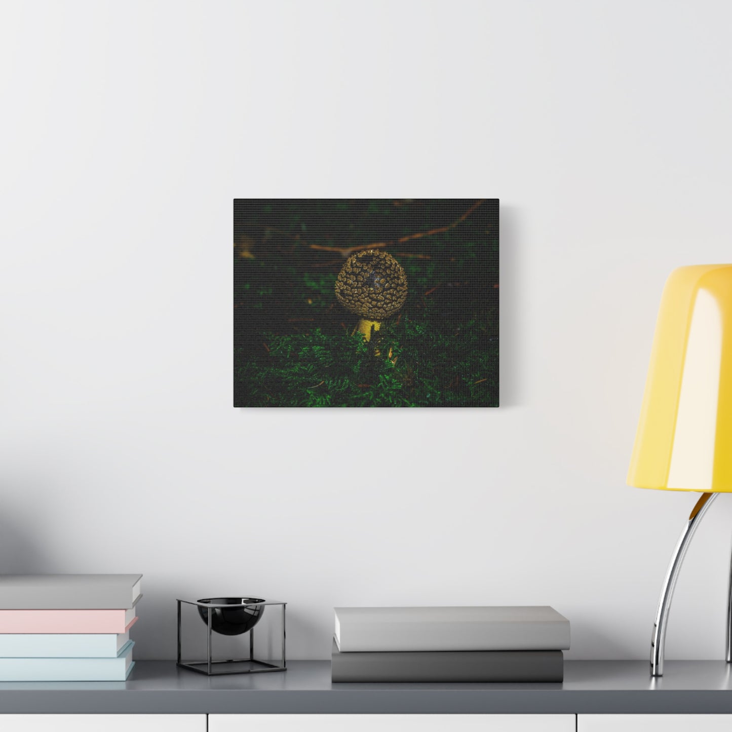 Canvas Print - Micro Mushroom Design