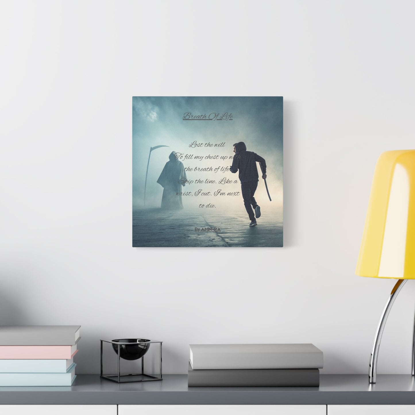Canvas Poster - Full Color "Breath Of Life" by AMN_RA