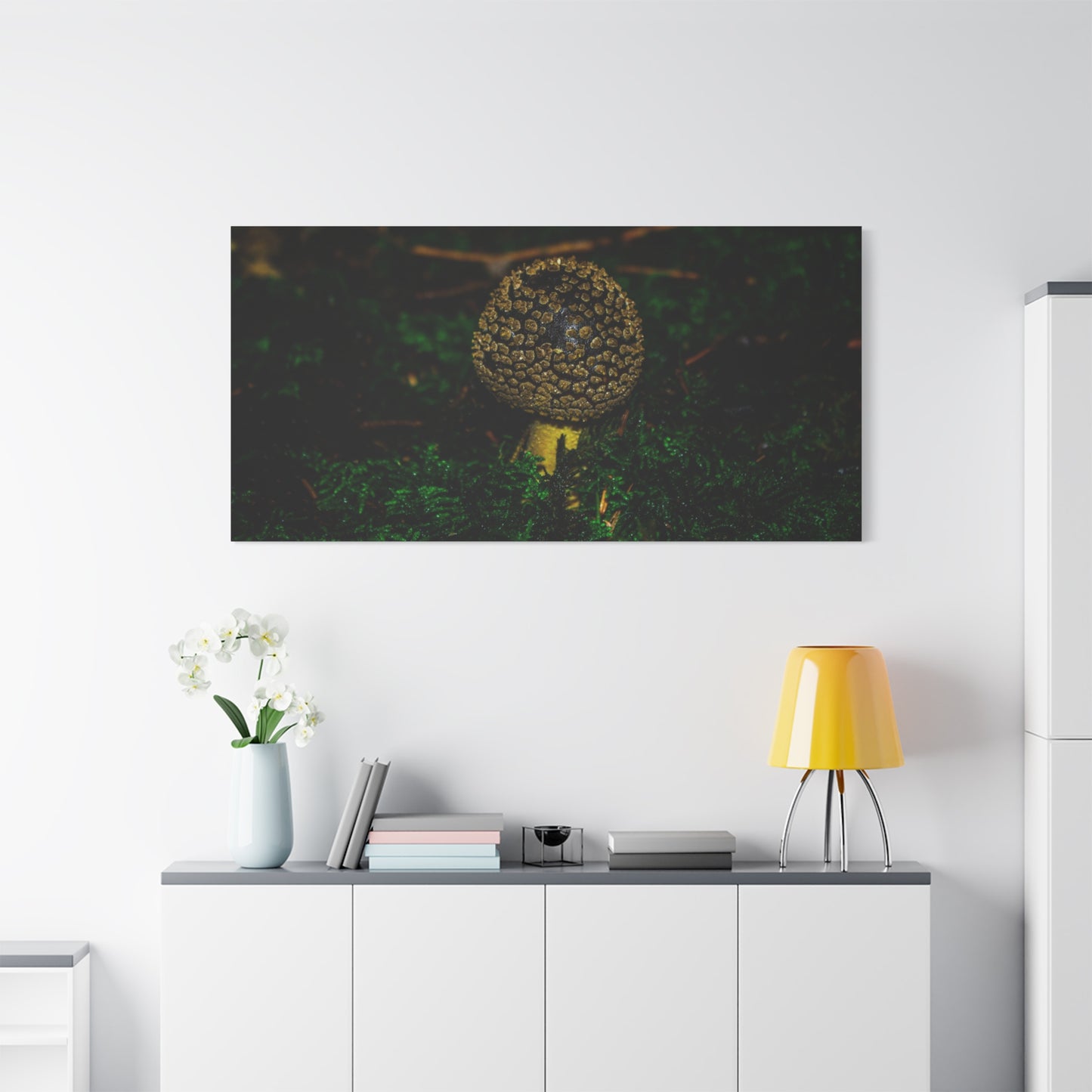 Canvas Print - Micro Mushroom Design