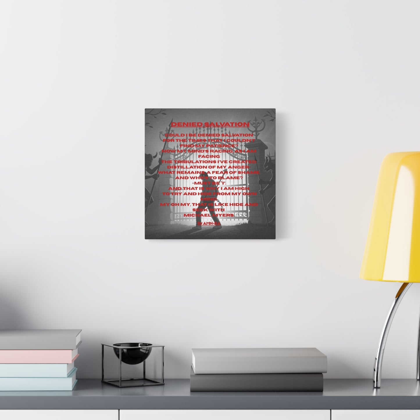 Canvas Print - Denied Salvation - By AMN-RA