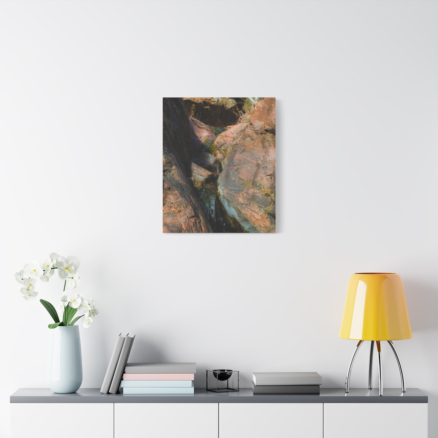 Canvas Print Small Waterfall