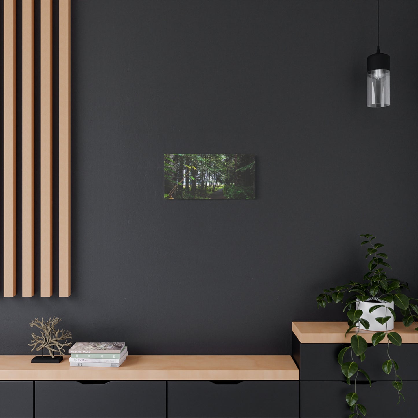 Copy of Canvas Art Print - Trail Through The Trees-Photograph