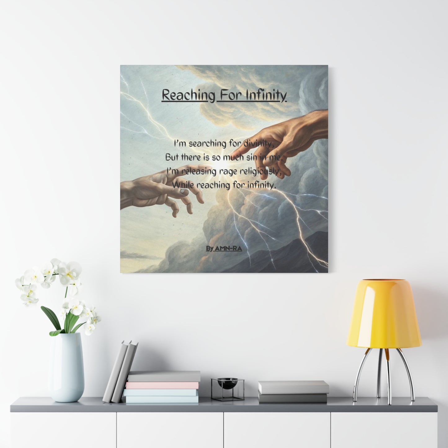 Canvas Print - Reaching For Infinity By AMN-RA