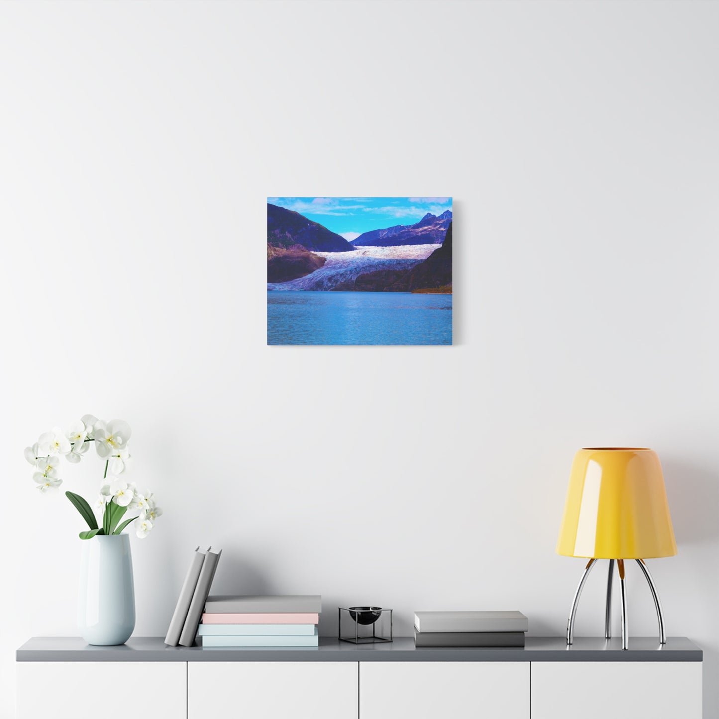 Canvas Print - Gorgeous Glacier Photo