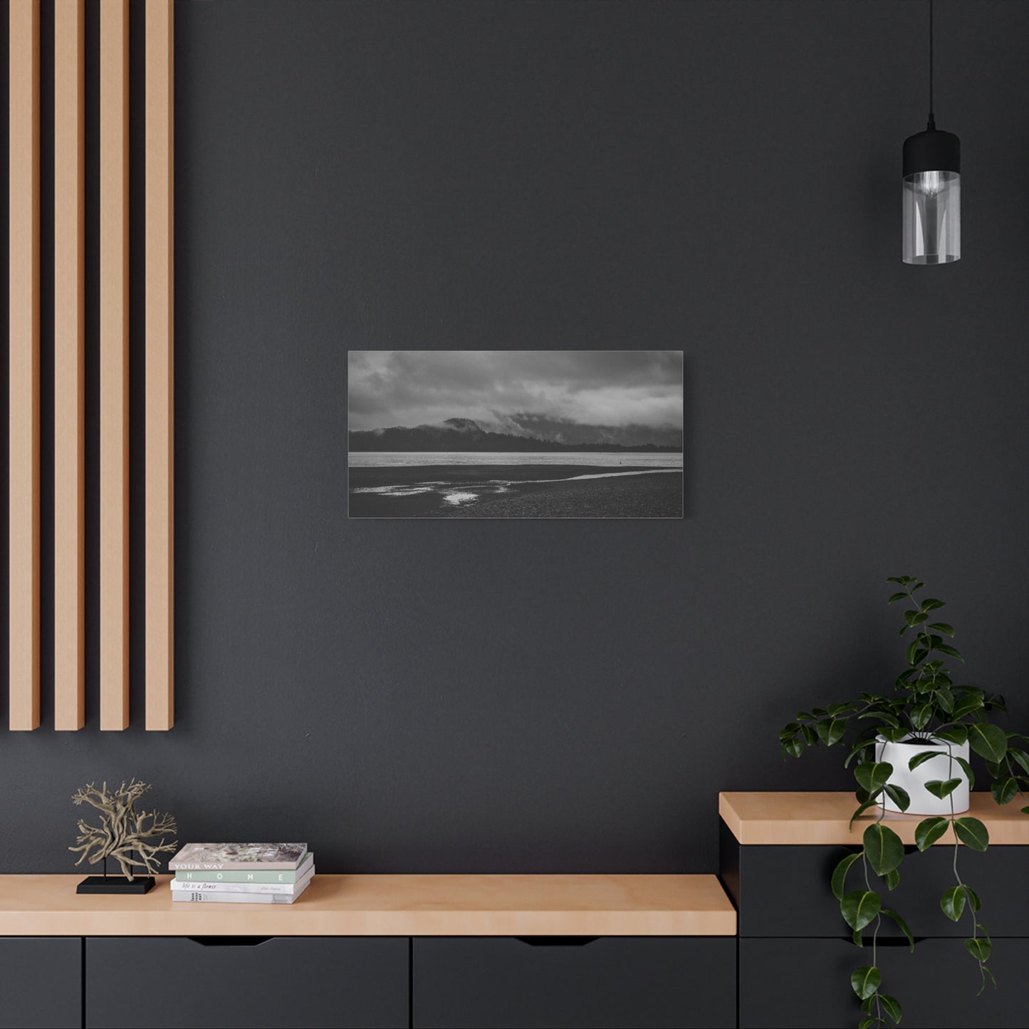 Canvas Print - Foggy Lake Photography
