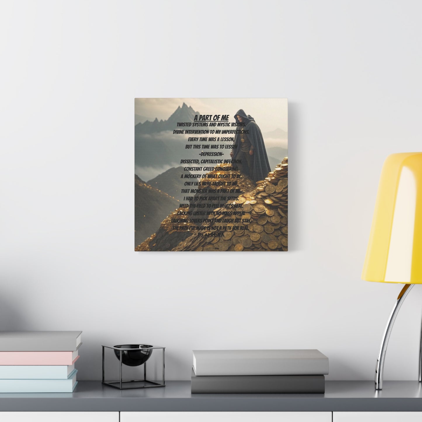 Canvas Print - A Part Of Me - By AMN-RA
