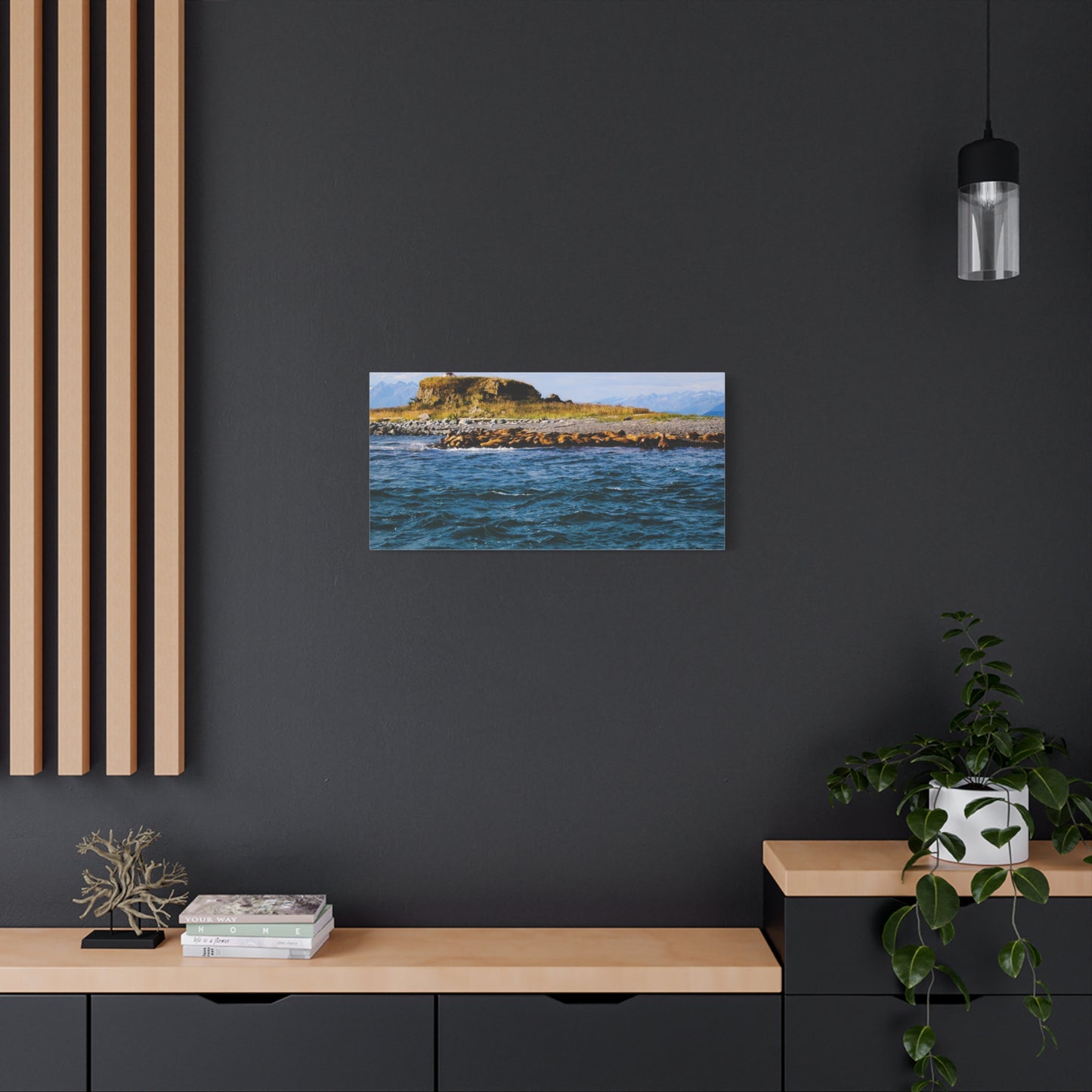 Canvas Print - Photo of Seal Island