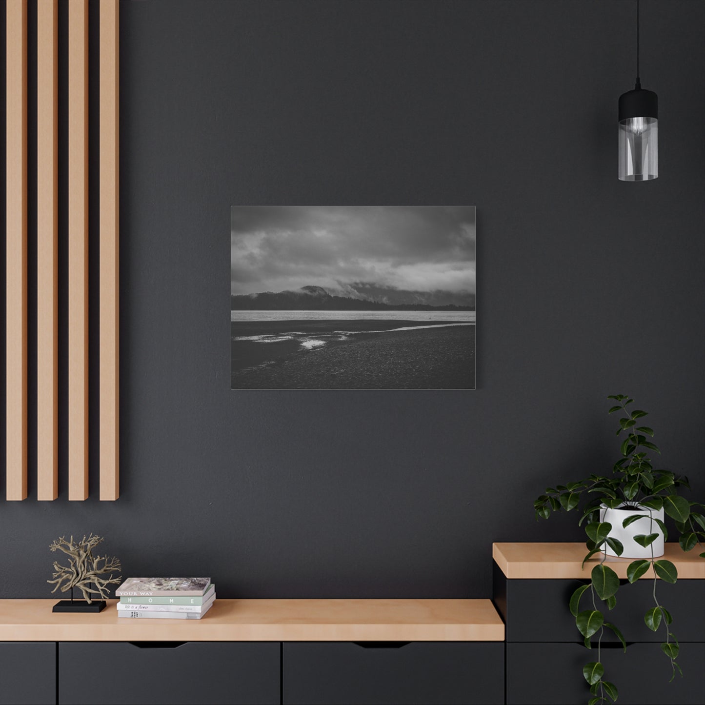 Canvas Print - Foggy Lake Photography
