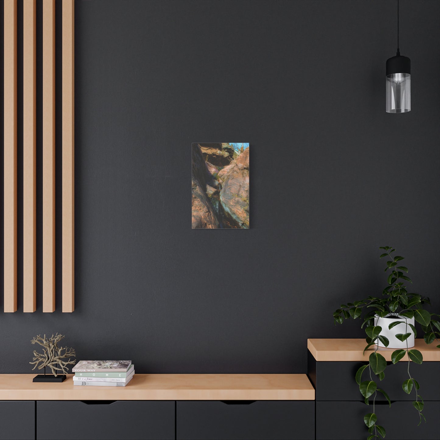 Canvas Print Small Waterfall