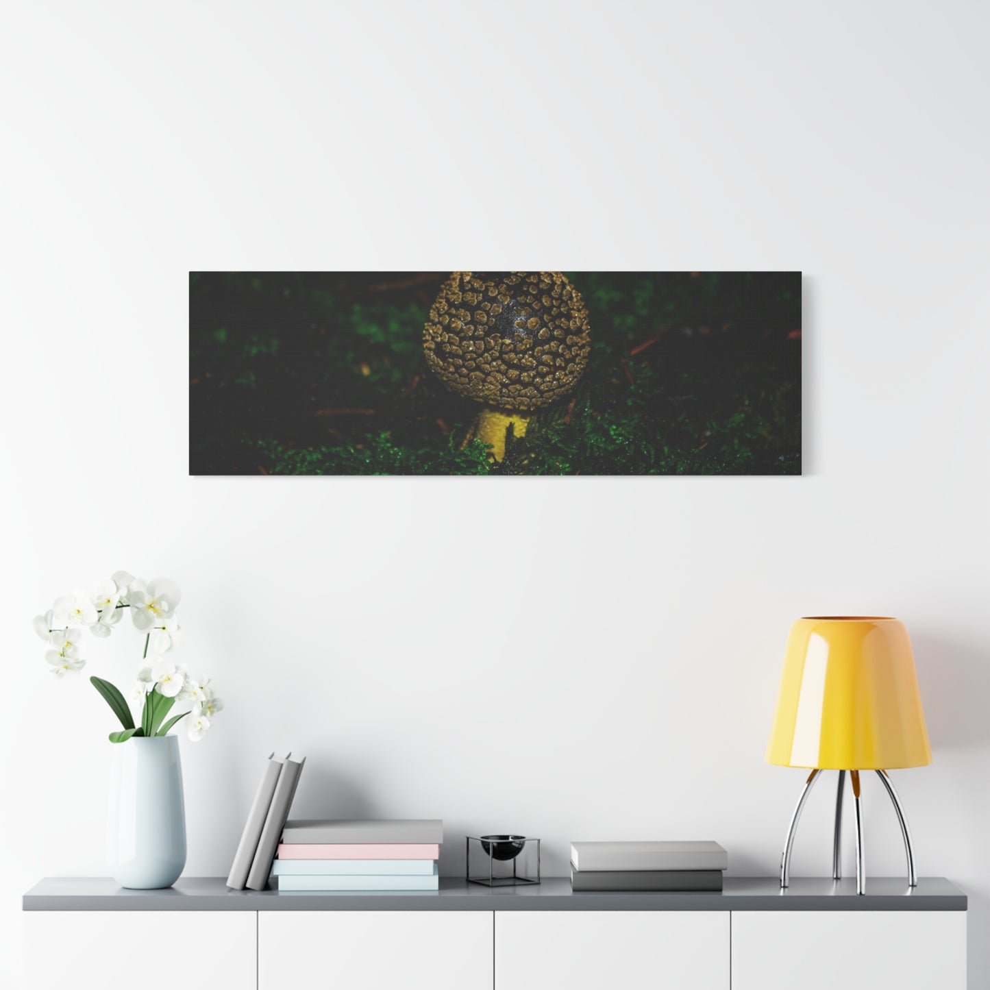 Canvas Print - Micro Mushroom Design