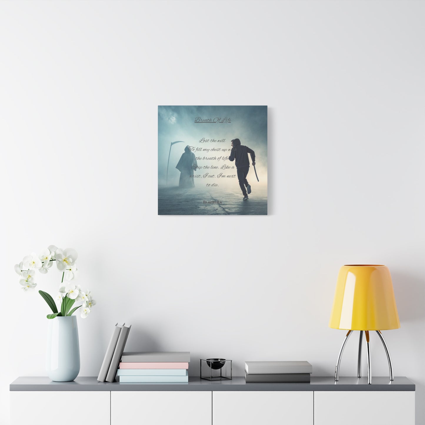 Canvas Poster - Full Color "Breath Of Life" by AMN_RA
