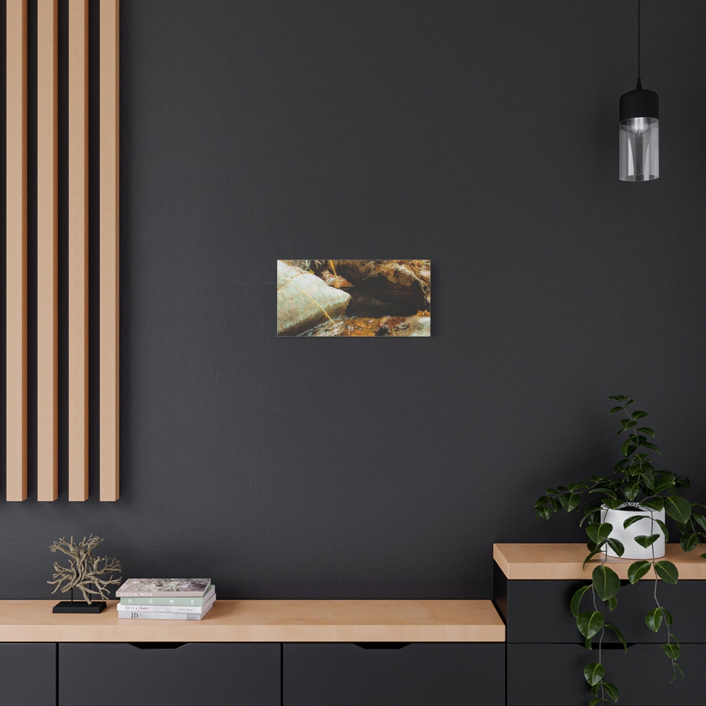 Canvas Print Lazy Log Photography