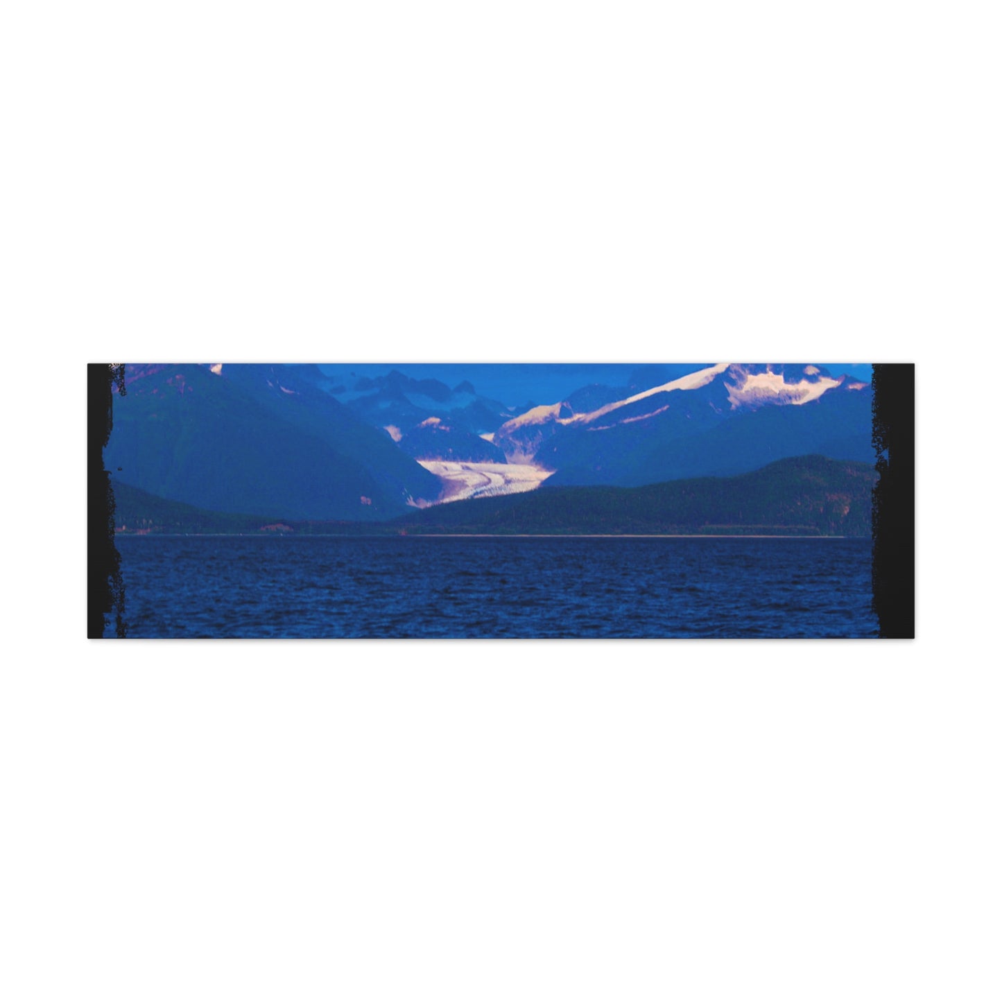 Canvas Print Distant Glacier Photography