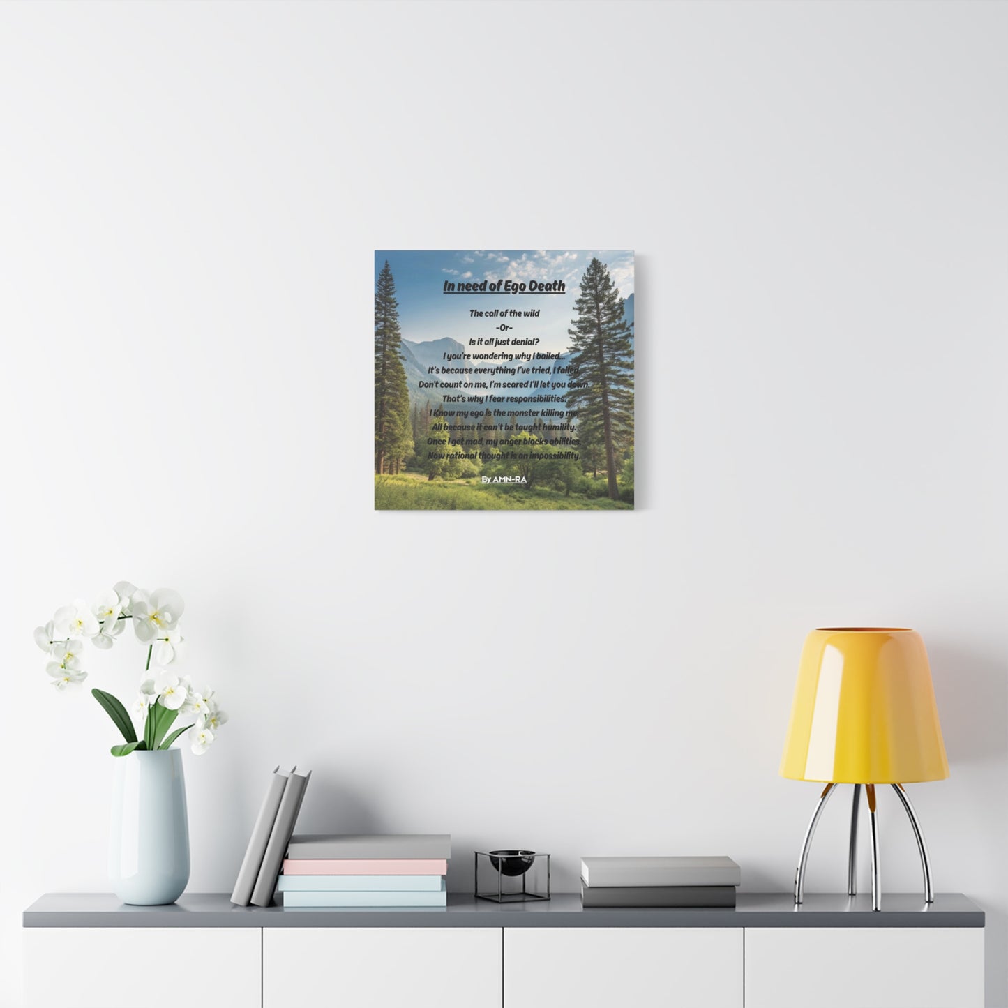 Canvas Print - In Need Of Ego Death - By AMN-RA