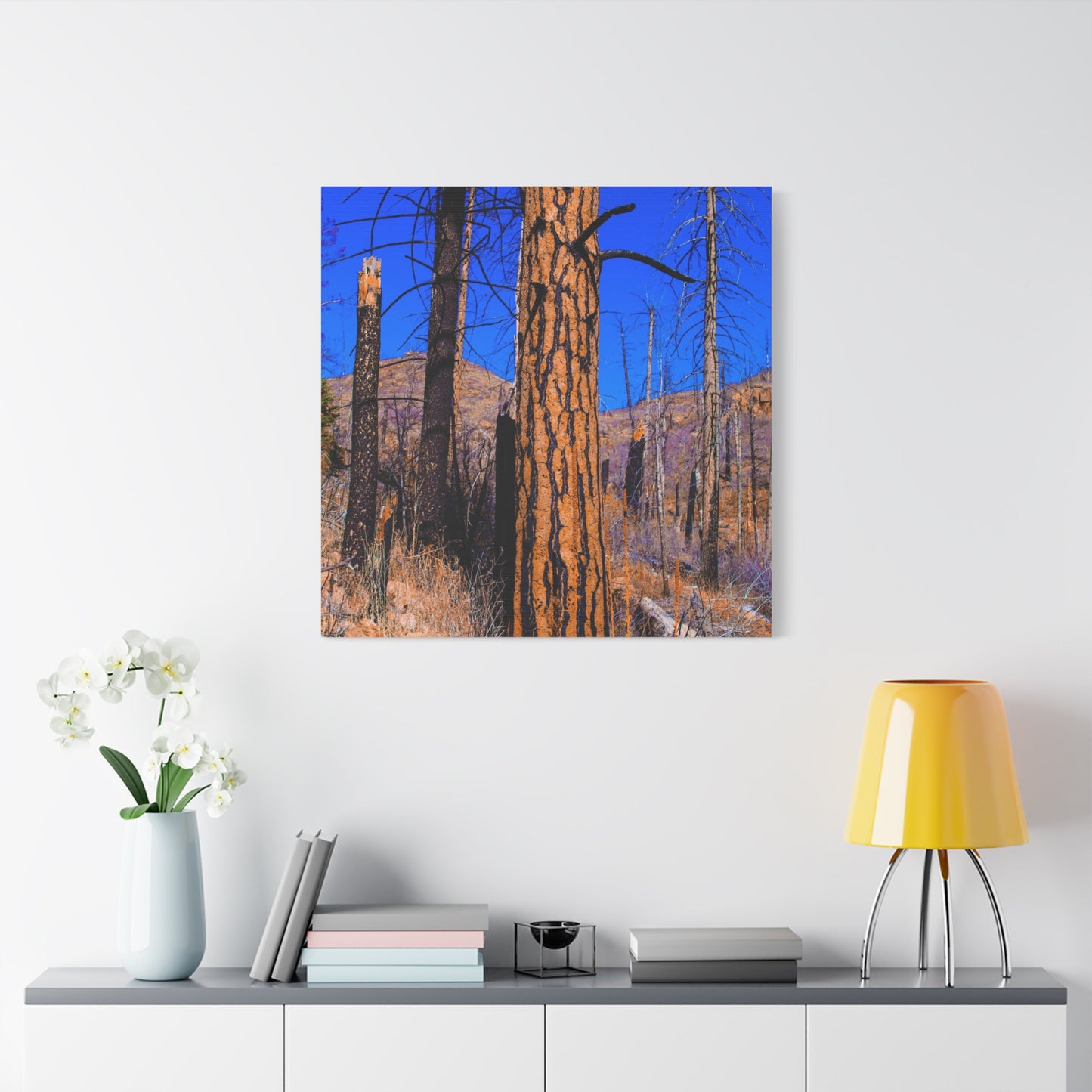 Canvas Print - Thunder Struck Tree Photo