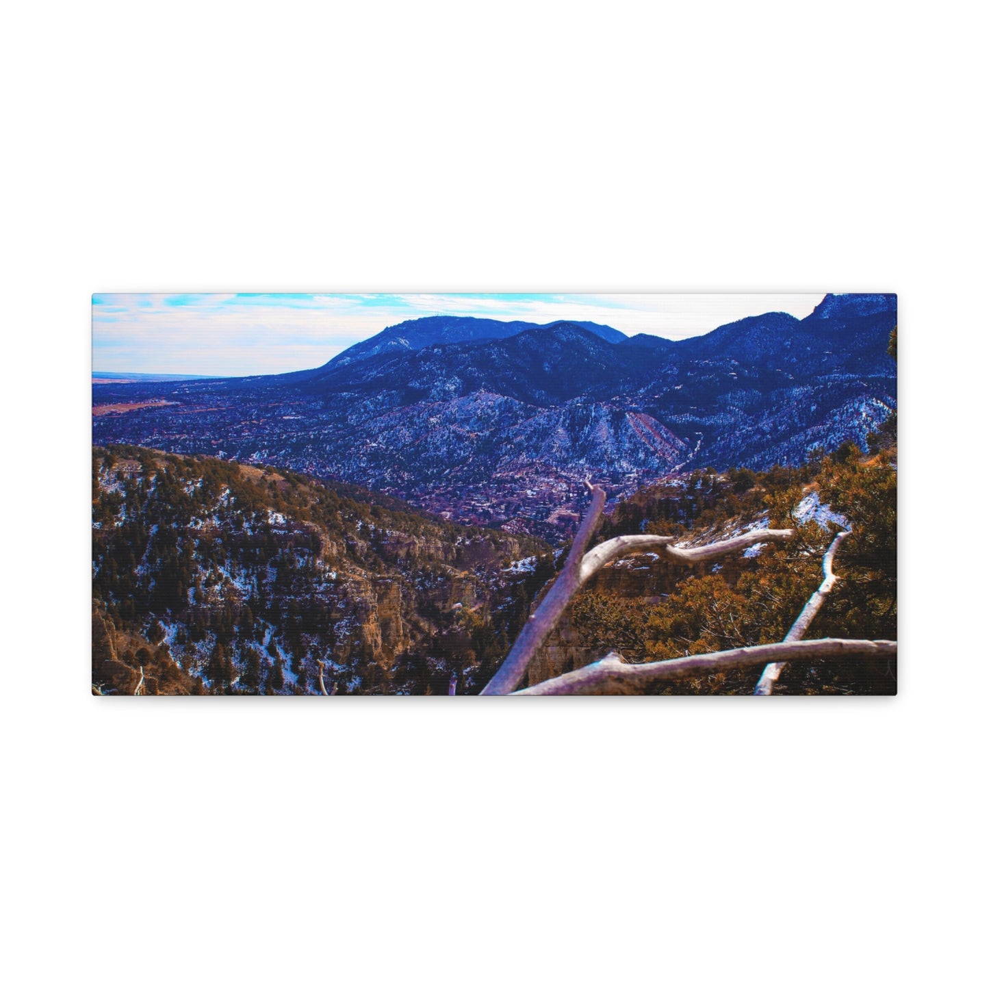 Canvas Print - Out On A Limb Mountain Photography