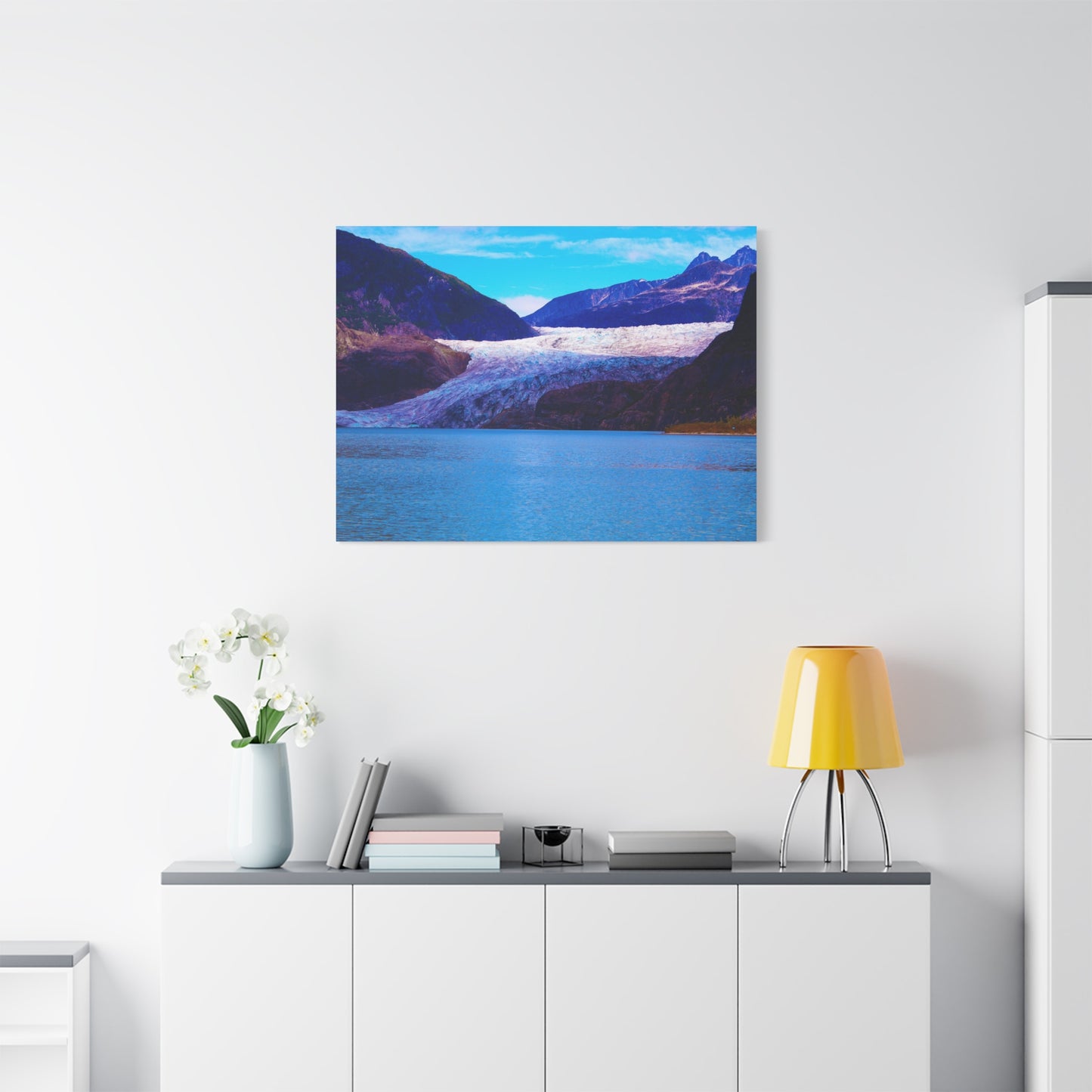 Canvas Print - Gorgeous Glacier Photo