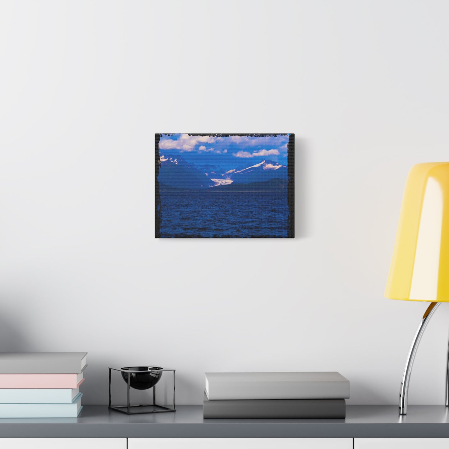 Canvas Print Distant Glacier Photography